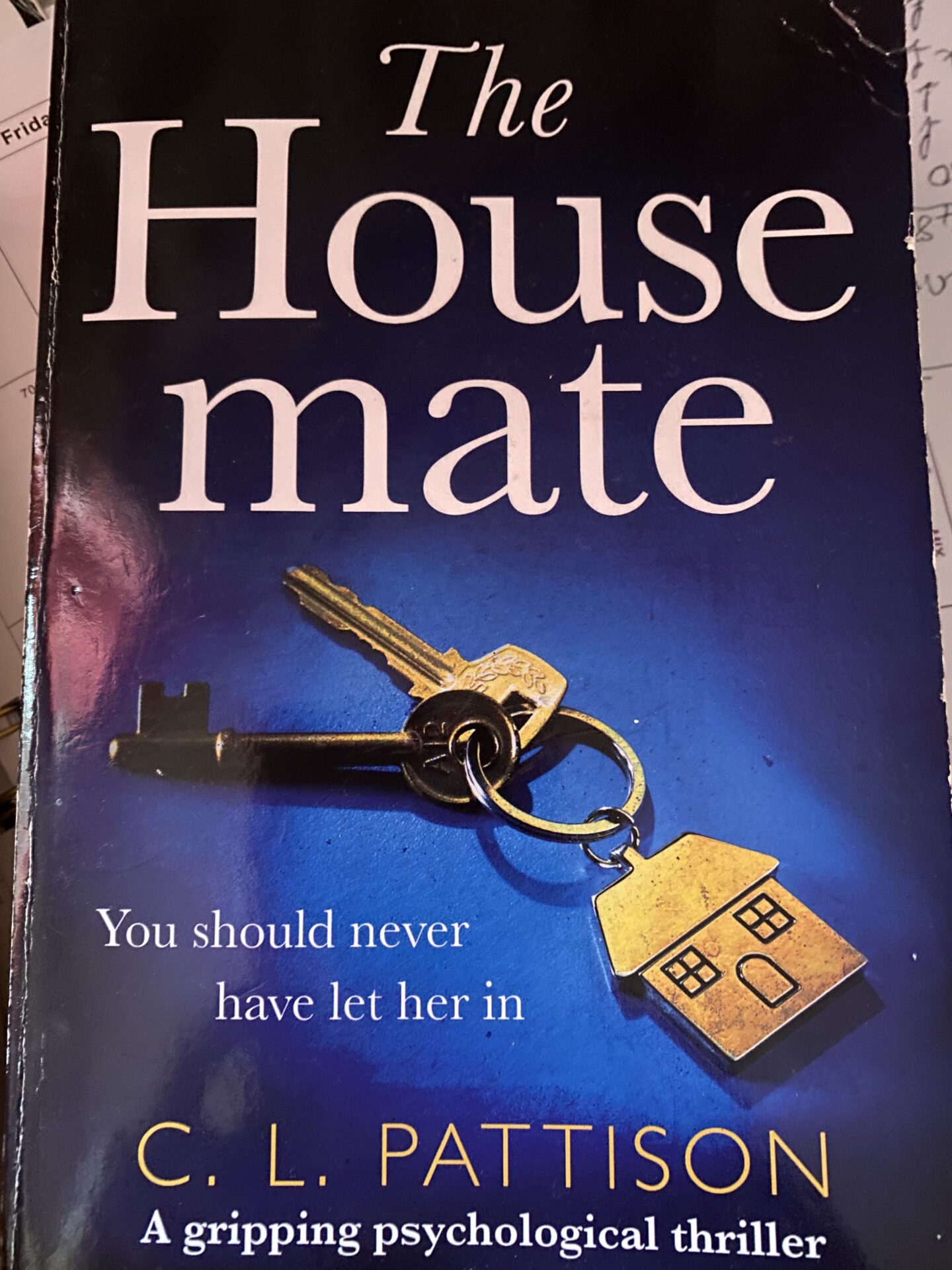 THE HOUSEMATE BY C.L. PATTISON – BOOK REVIEW