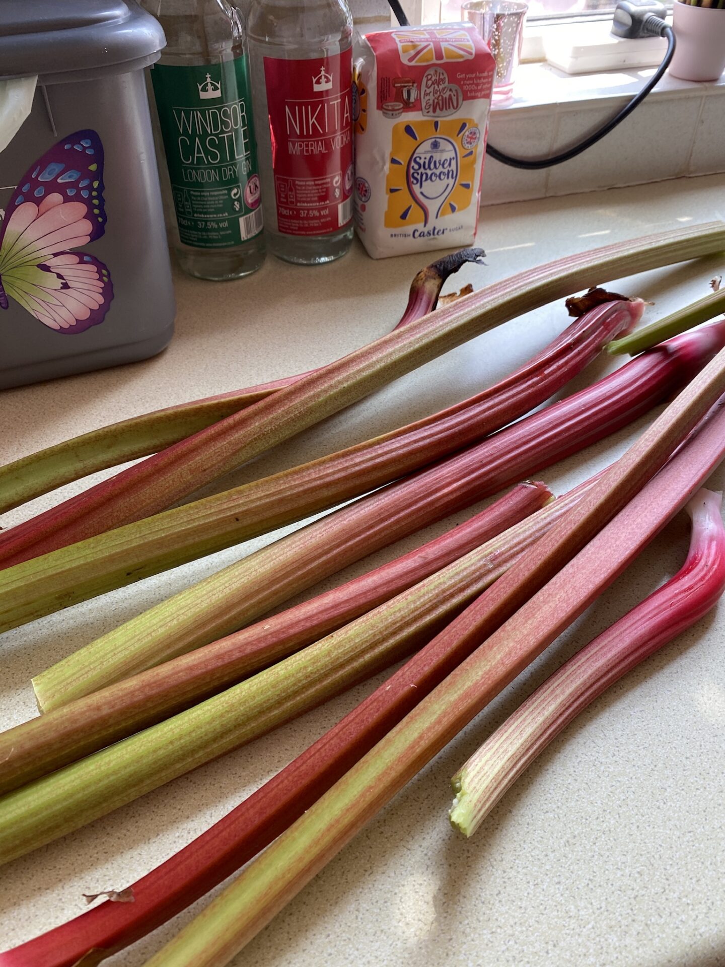 WHAT TO DO WITH THE RHUBARB?