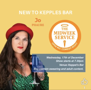 COMEDY AT KEPPLES BAR, THE GRAND, FOLKESTONE