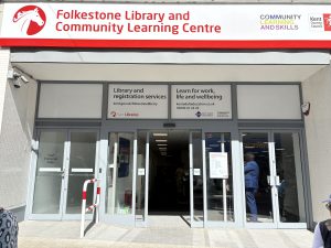 FOLKESTONE HAS A NEW LIBRARY AT LAST!