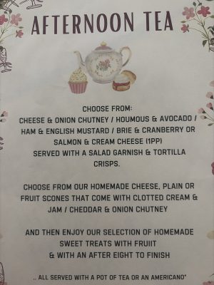 ENZO GOES FOR AFTERNOON TEA AT THE COTERIE