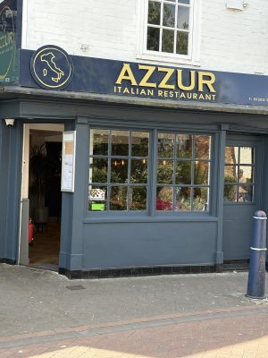 AZZUR ITALIAN RESTAURANT IN HYTHE, KENT UK